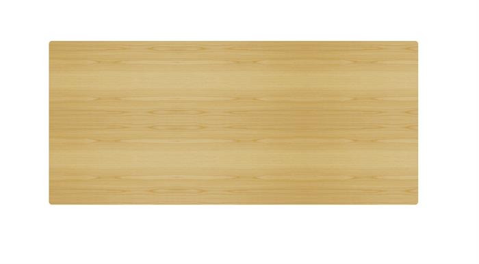 Fumac - Rektangulær bordplade 180x80-100 (Finer/flere farver)