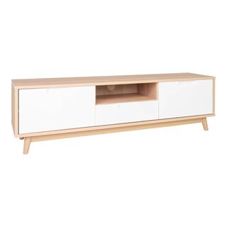 Elegant tv-møbel i høj kvalitet fra House nordic i hvid/natur.