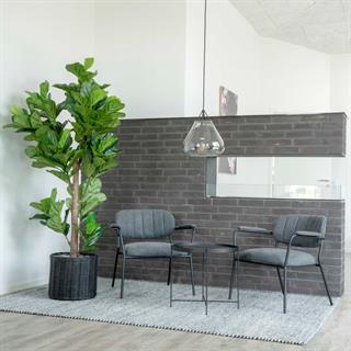 Miljøbillede med Fiddle kunstig plante 100 cm høj fra House Nordic.