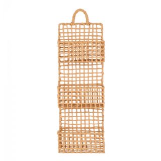 Væghylde, papir, natur, 25x15x70 cm fra House Nordic