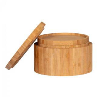 Opbevarings boks, bambus, natur sæt af 2 fra House Nordic