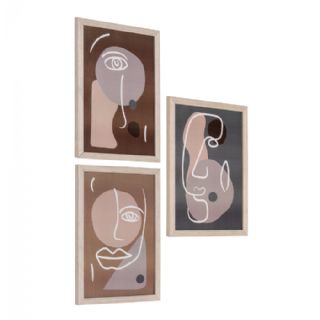 Rammesæt, natur, sæt af 3 fra House Nordic