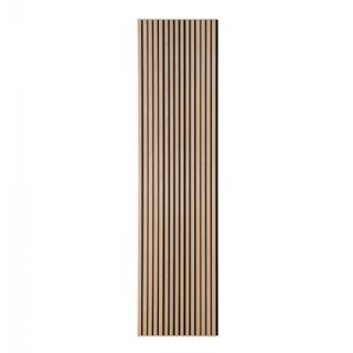 Akustikpanel, træfiner, natur, egetræslook 2400x600x22 mm fra House Nordic