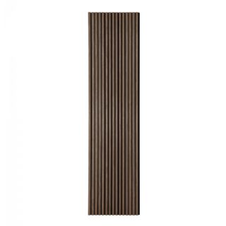 Akustikpanel, træfiner, valnød, valnødlook 2400x600x22 mm fra House Nordic