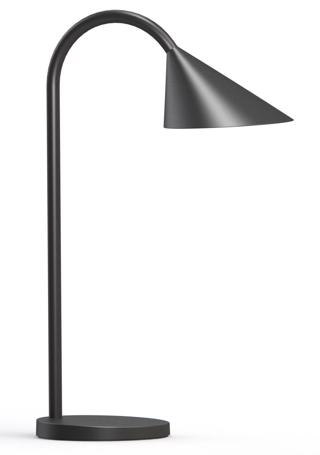 Flot bordlampe i sort fra vores kvalitetsleverandør Unilux.