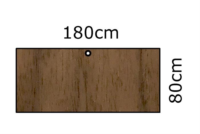 Illustration af mål og format