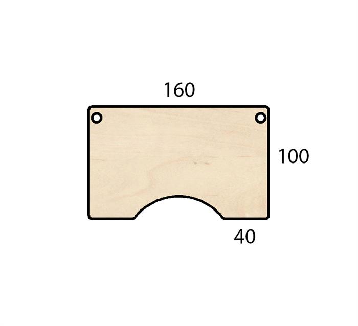 Illustration af mål og format