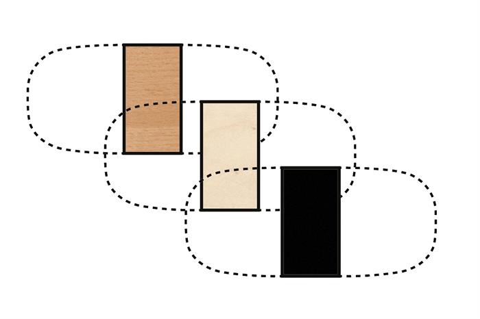 Illustration af mål, format og farver