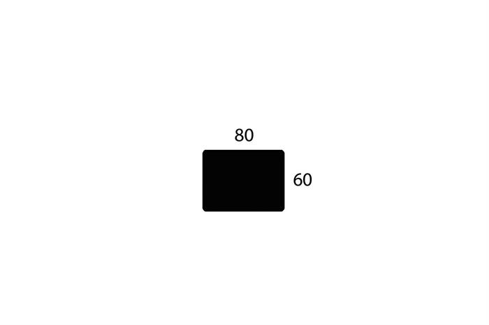 Illustration af mål og format