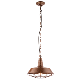 Barbados loftslampe i brun fra Design by Grönlund