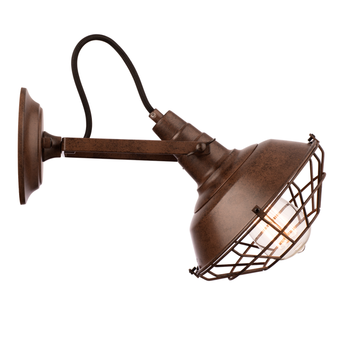 Barbados væglampe i brun fra Design by Grönlund