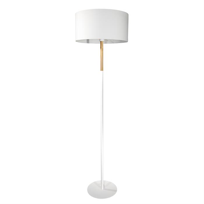 Haag gulvlampe i hvid/ask fra Design by Grönlund.