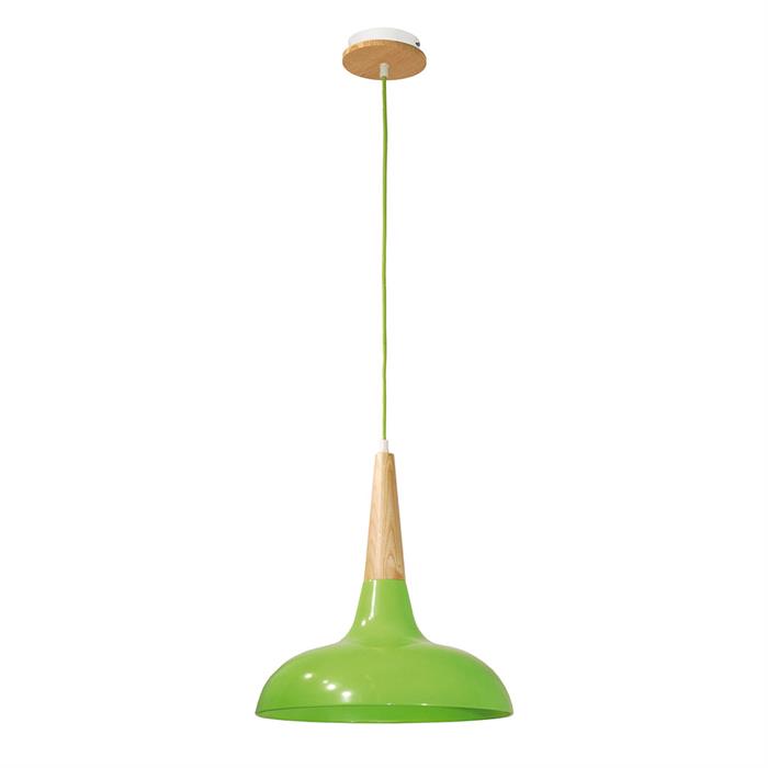 Cup loftslampe grøn/ask fra Design by Grönlund.