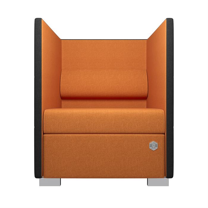 Kulik System - Conference Line - Akustiksofa (Orange/Sort)
