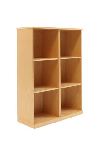 Flot og elegant reol fra Duba b8 i birkefiner.