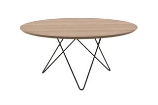 Elegant sofabord i høj kvalitet fra Fumac i røgfarvet egefinér.