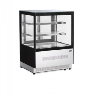 Tefcold - Display kølemontre med flad glasfront og -top LPD900F/BLACK