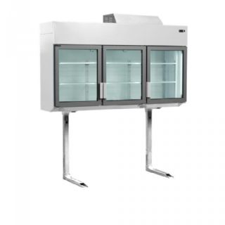Tefcold - 3-dørs vægfryser -køler - MTF185 VS