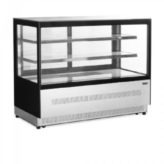 Tefcold - Display kølemontre med flad glasfront og -top LPD1500F/BLACK