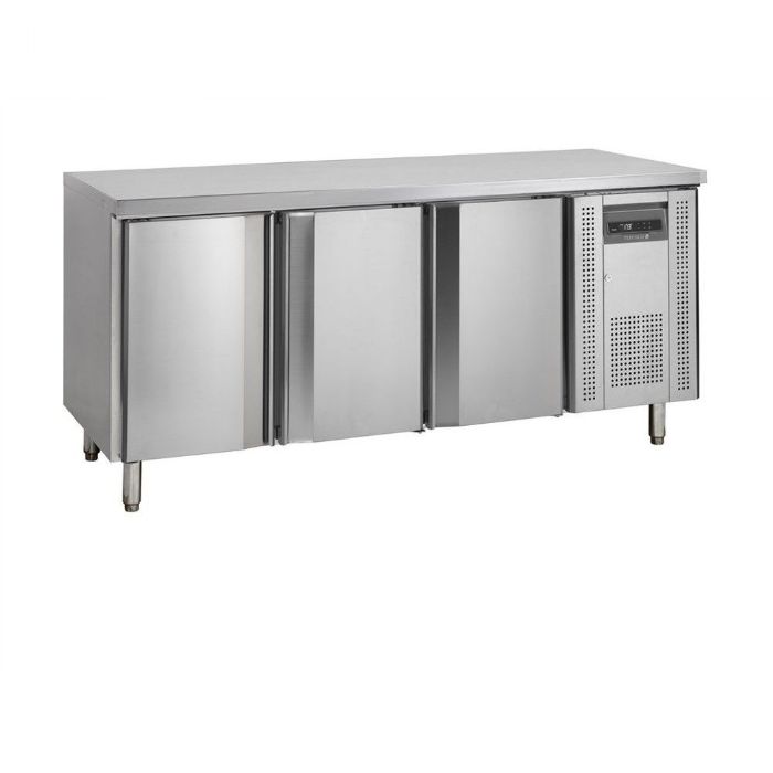 Tefcold - Rustfrit kølebord med GN1/1 hylder CK7310/-SP