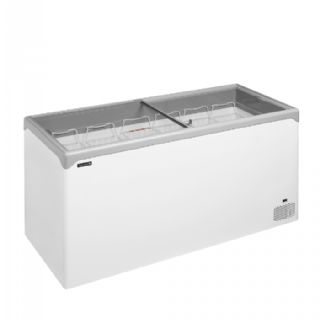 Elegant kummefryser med fladt glasskydelåg NIC502SC