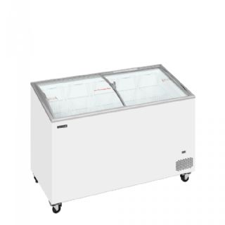 Kummefryser med buet glasskydelåg IC402SCEB