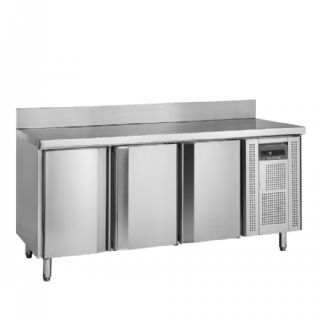 Kølebord til bageri - 400 x 600 mm - 3 døre BK310SP