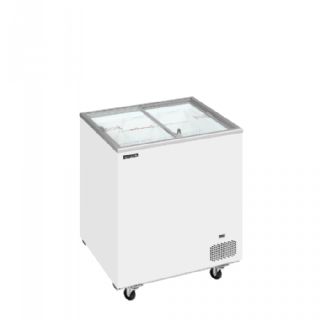 Kummefryser med fladt glasskydelåg IC202SC