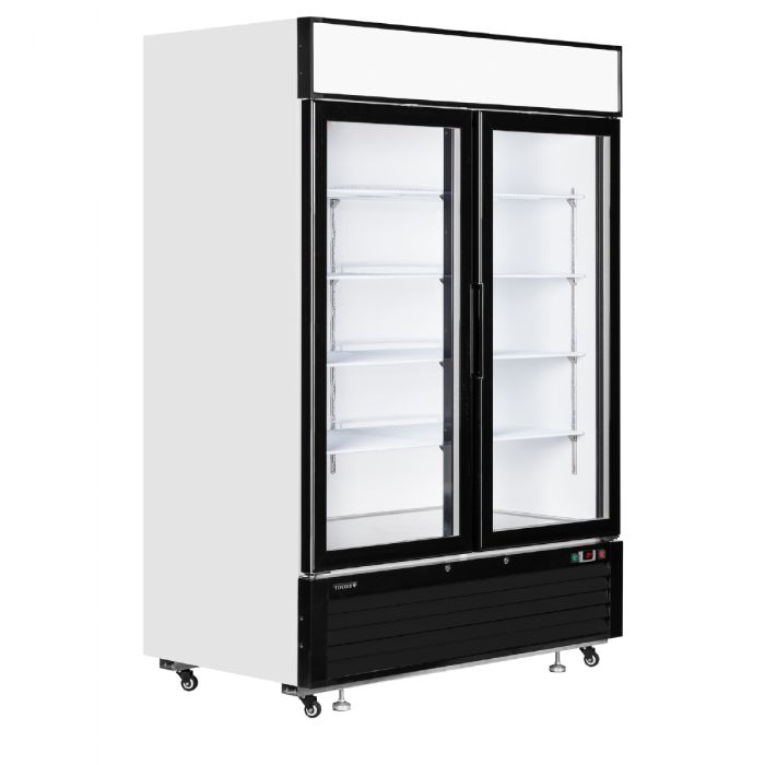 Elegant displaykøler med lystop LGC5000