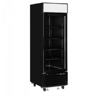 Elegant, sort displaykøler med lystop LGC2500B