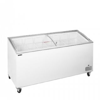 Kummefryser med buet glasskydelåg IC552SCEB