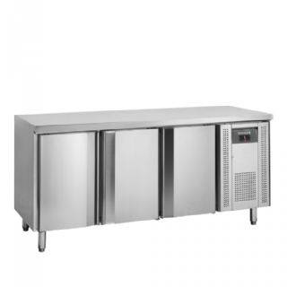 Rustfrit kølebord med GN1/1 hylder CK7310X1SP